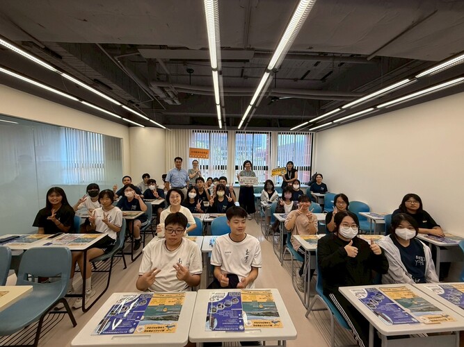 114.09.15台南南寧高中學生來訪_學系宣導圖片